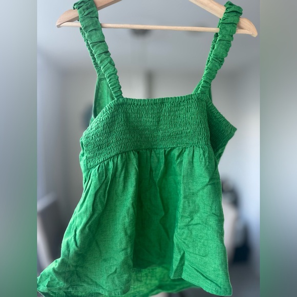 Stylish easy-breezy look green top from River Island - Size 14 - Picture 4 of 7
